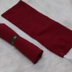 HIJAB NIQAB SET - DARK RED