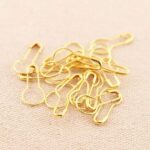 snag free pins - golden 50 pins pack