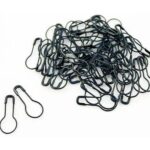 snag free pins - black 50 pins pack