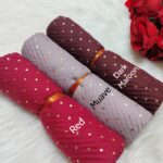 Foil Crinkle Lawn Hijabs