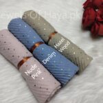 Foil Crinkle Lawn Hijabs
