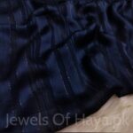 Chiffon Bling - Navy blue