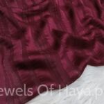 Chiffon Bling - Maroon