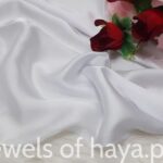 Satin Silk - White