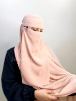 Hijab and Saudi Niqab - Skin Pink - Image 2