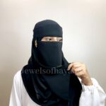 Hijab and Saudi Niqab - Black