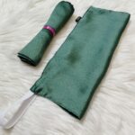 Silk Hijab and Niqab set - Pistachio
