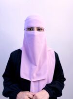 Hijab and Saudi Niqab - Muave - Image 3