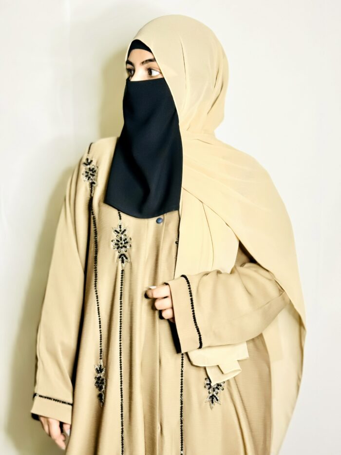Abaya - Gloria Beige - Image 3