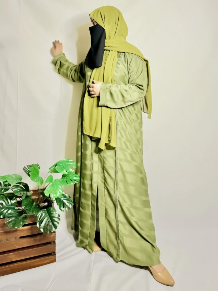 Abaya - Radiant Green - Image 3