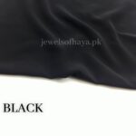 Black - Premium Georgette