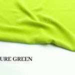 Pure Green - Premium Georgette