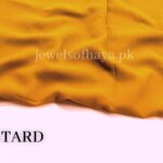 Mustard - Premium Georgette