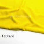 Yellow - Premium Georgette
