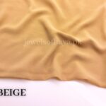 Beige - Premium Georgette